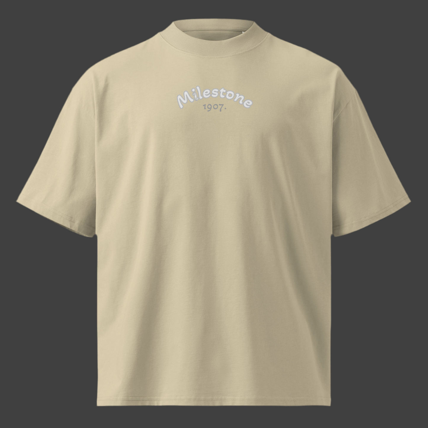 Milestone Atelier Oversized Tee - Signature Drop